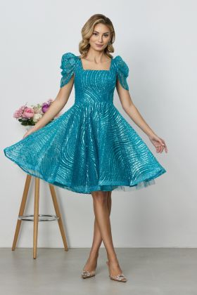 Rochie Serenissima Turcoaz