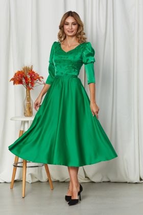 Rochie Selima Verde Deschis