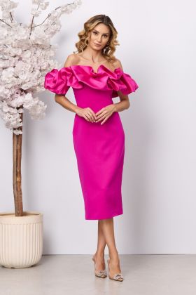 Rochie de ocazie Vivienne Ciclam