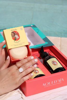 Aqui d'Aia set de cosmetice Gift set Tuberose 3-pack multicolor