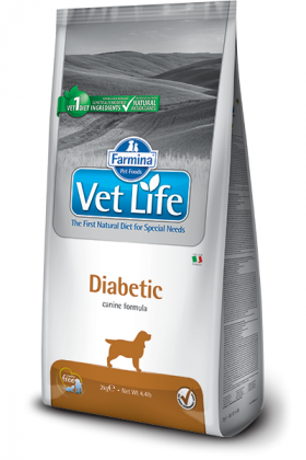 Vet Life Farmina, Diabetic caine, 12 kg