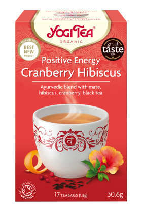 CEAI ENERGIE POZITIVA MERISOR SI HIBISCUS 17pl ECO-BIO - Yogi Tea