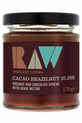 Crema tartinabila cu cacao si nuci braziliene raw eco-bio 170g Raw Health