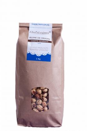 Alune de padure coapte nesarate, 1kg - Nutrissimo