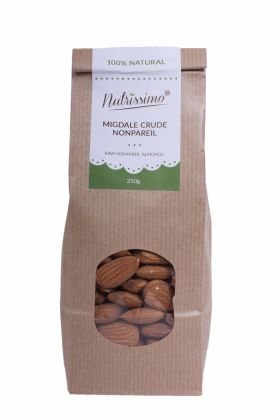 Migdale crude, Non Pareil, 250g - Nutrissimo
