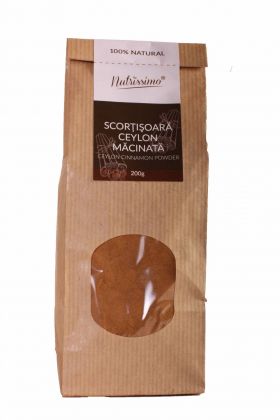 Scortisoara Ceylon macinata, 200g - Nutrissimo