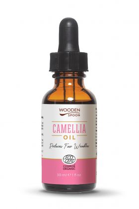 Ulei de Camelia, bio, 30 ml, Wooden Spoon