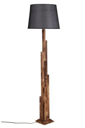 Lampadar, Luin, 8300-1, E27, 60 W, lemn/textil