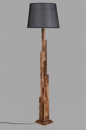 Lampadar, Luin, 8300-1, E27, 60 W, lemn/textil