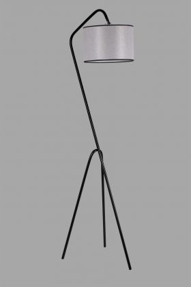 Lampadar, Luin, 8302-4, E27, 60 W, metal/textil