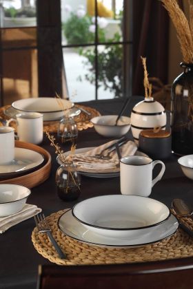 Serviciu de masa, 16 piese, Kutahya Porselen, EO16Y13612, portelan