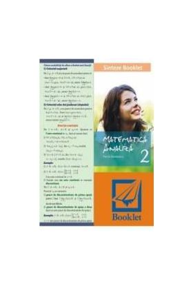 Sinteze booklet 2 - Analiza - Felicia Sandulescu