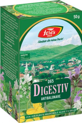 Ceai Digestiv D65, 50g, Fares