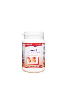 Argila 400mg - 40 cps - Favisan