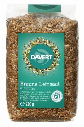 Seminte de in maro, eco-bio, 250g - DAVERT