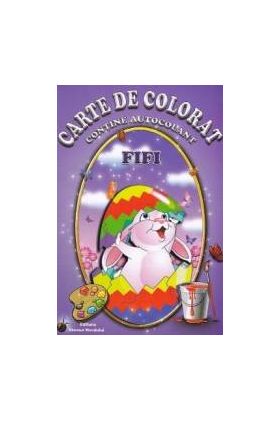 Carte de colorat - Fifi