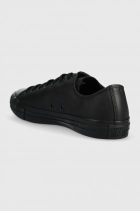 Converse tenisi de piele barbati, culoarea negru