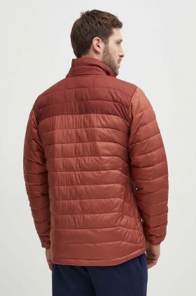 Columbia geacă sport Powder Lite culoarea portocaliu 1698001