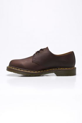 Dr. Martens pantofi de piele întoarsă 1461 bărbați, culoarea maro 11838201.1461.MEN-GAUCHO