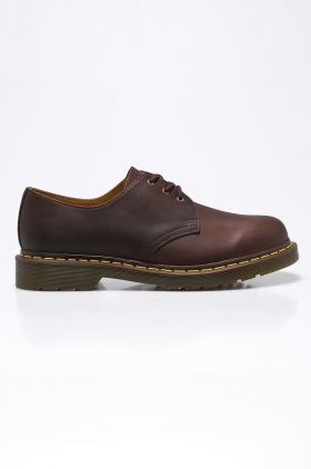 Dr. Martens pantofi de piele întoarsă 1461 bărbați, culoarea maro 11838201.1461.MEN-GAUCHO