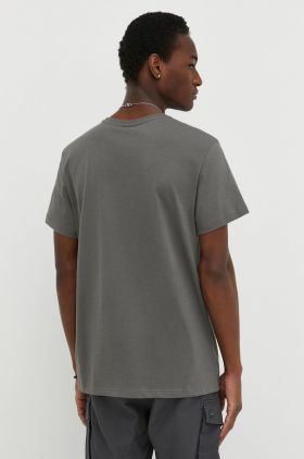 G-Star Raw tricou din bumbac barbati, culoarea verde, neted