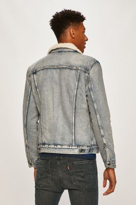 Levi's geacă din denim 16365.0070-MedIndigo