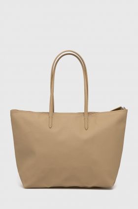 Lacoste poseta culoarea bej