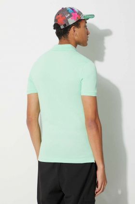 Lacoste polo de bumbac culoarea gri, uni PH4012-001