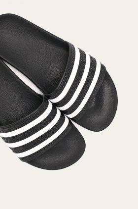 adidas Originals papuci bărbați, culoarea negru