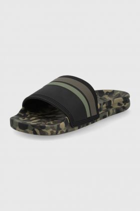 Quiksilver papuci Rivi barbati, culoarea verde