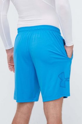 Under Armour pantaloni scurți de antrenament culoarea albastru marin, 1306443