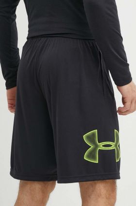 Under Armour pantaloni scurți de antrenament culoarea albastru marin, 1306443