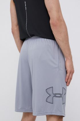 Under Armour pantaloni scurți de antrenament culoarea albastru marin, 1306443