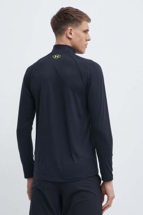 Under Armour hanorac de antrenament Tech 2.0 culoarea albastru marin, melanj