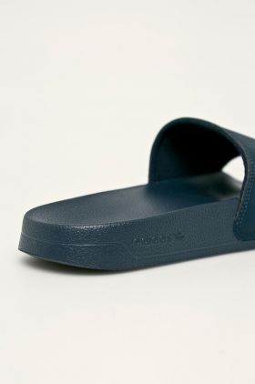 adidas Originals papuci ADILETTE LITE bărbați, culoarea bleumarin