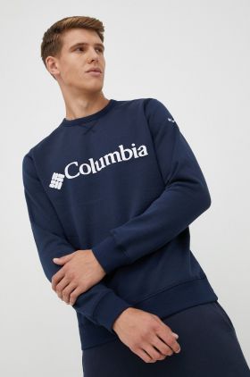 Columbia bluza barbati, culoarea albastru marin, melanj