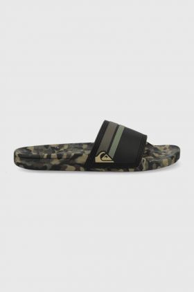 Quiksilver papuci Rivi barbati, culoarea verde