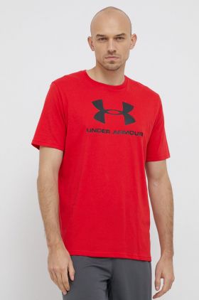 Under Armour 1329590 culoarea rosu, cu imprimeu 1329590-100