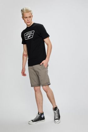 Vans - tricou VN000QN8Y281-Black/Wht