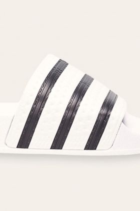 adidas Originals papuci bărbați, culoarea alb