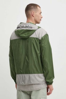 Columbia windbreaker TERREX Challenger culoarea gri, de tranziție 1714291