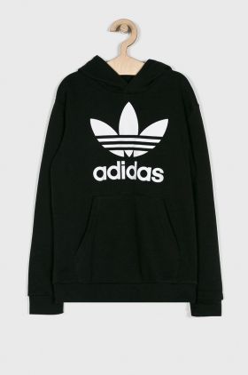 Adidas Originals Bluză DV2870 culoarea negru, cu imprimeu