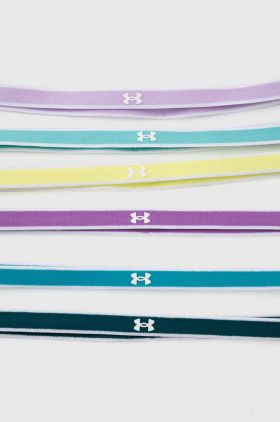 Under Armour bentite pentru cap 6-pack culoarea violet