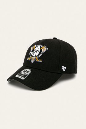 47brand șapcă NHL Anaheim Ducks H-MVP25WBV-BKI