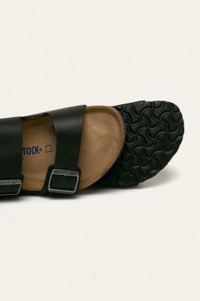 Birkenstock șlapi de piele Arizona 752481-BLACK