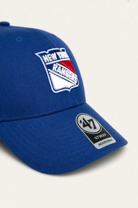 47brand șapcă MLB New York Rangers H-MVP13WBV-RY