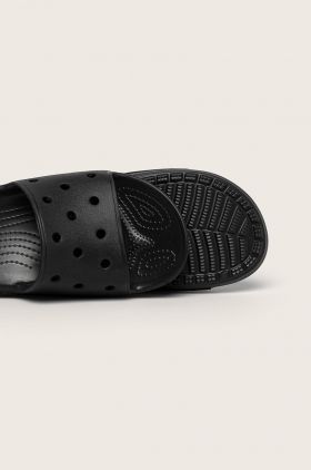 Crocs papuci Classic Slide bărbați, culoarea negru 206121