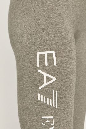 EA7 Emporio Armani pantaloni femei, cu imprimeu