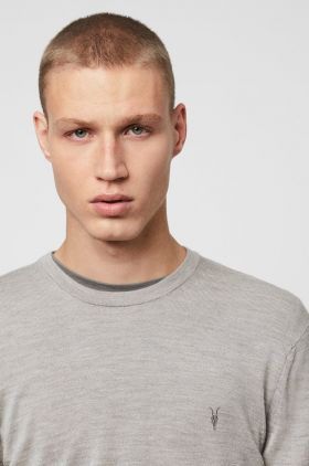 AllSaints - Pulover Mode Merino Crew