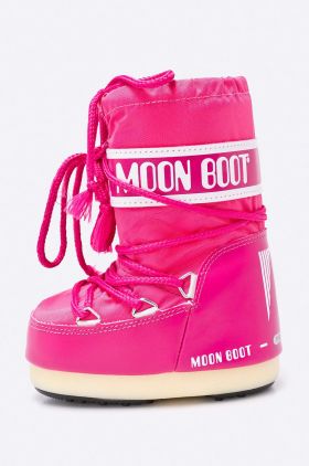 Moon Boot - Cizme de iarna copii Nylon Bouganville